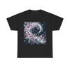 Unisex Adult T Shirt Sakura Storm In Midnight Blue