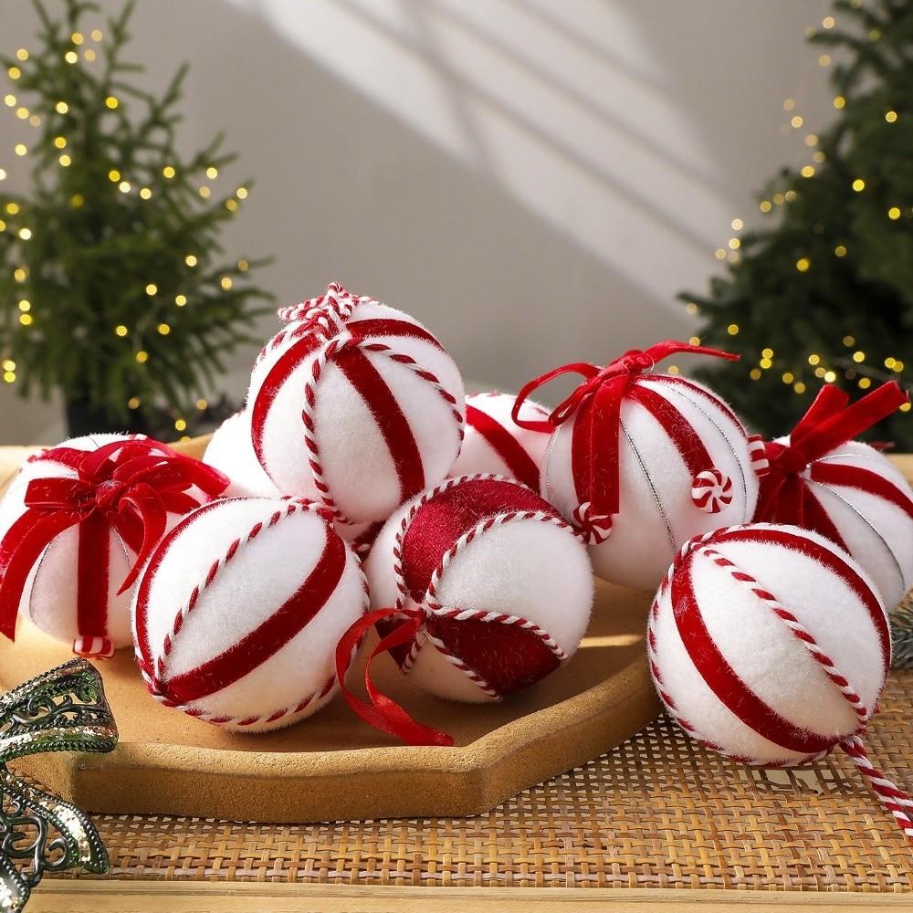 Glitter Christmas Ball decoration 8CM Christmas Spheres Decor Party Decoration