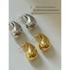 Niche Style Drop-Shaped Fashion Metal Cold Style Earrings