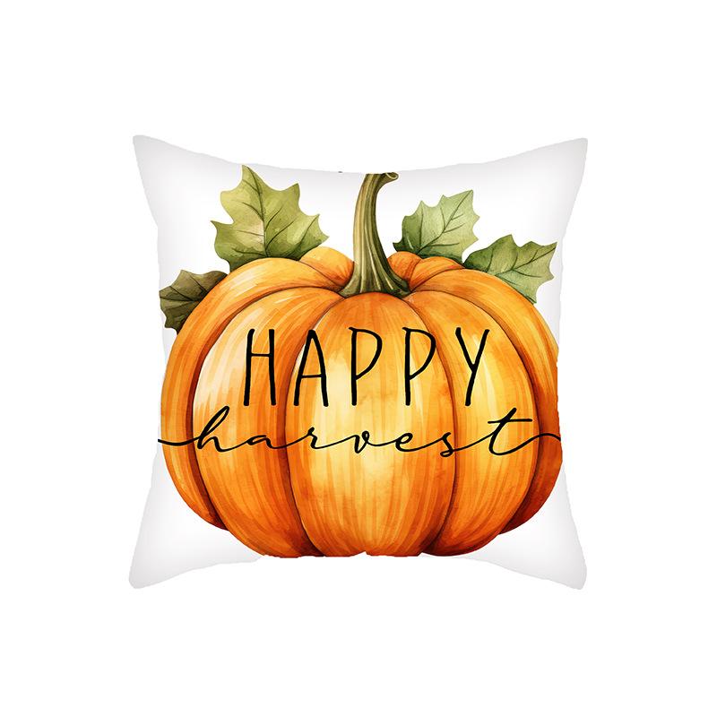 Новые товары для дома Хэллоуин Украшение Подушка Тыква Чехол для подушки с буквой Украшение для гостиной Подушка для дивана Подушка для головы 4545cm 1990₽