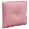 Back Pillow Pink 50 X 45 Cm Cord Fabric