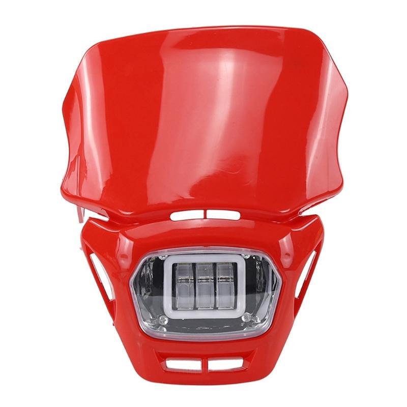 

Мотоциклетная универсальная светодиодная фара, фара, обтекатель для мотокроссовых мотоциклов, светодиодная фара