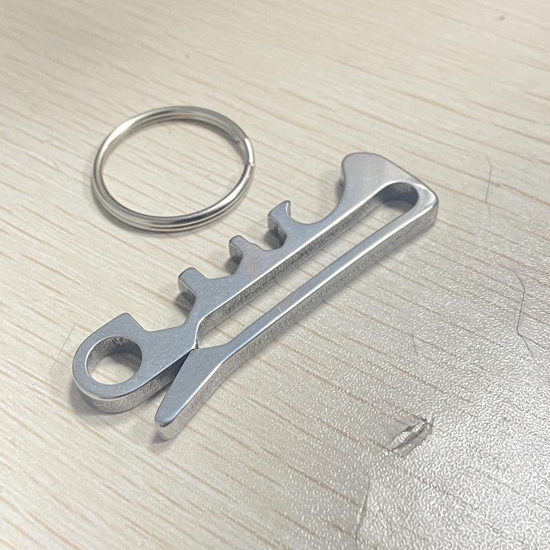 Rattlesnake Clip: EDC Tool, Keyring, Wallet Bill Clip, Carabiner, Quick Release Outdoor Gear.