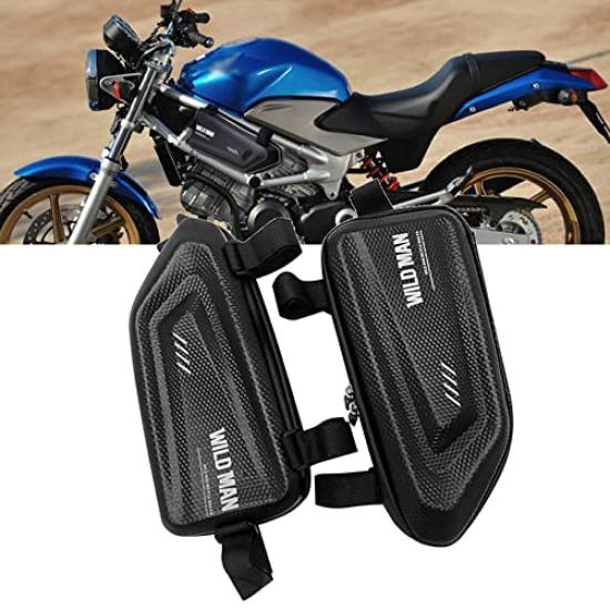 

For Honda VTR250 VTR250F VT250Z Motorcycle Modified Side Bags Waterproof Triangle Side Bags Hard Shell Bags