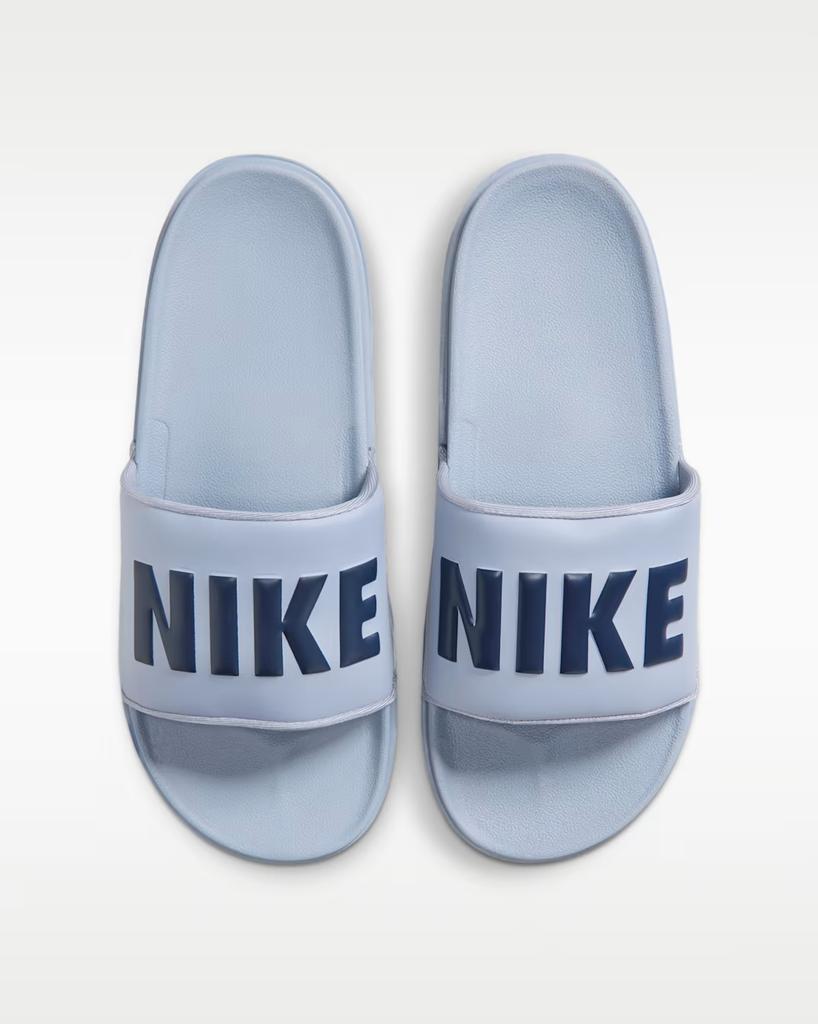 BQ4639-410 Nike Offcourt Slide Ashen Slate/Midnight Navy (Men's)