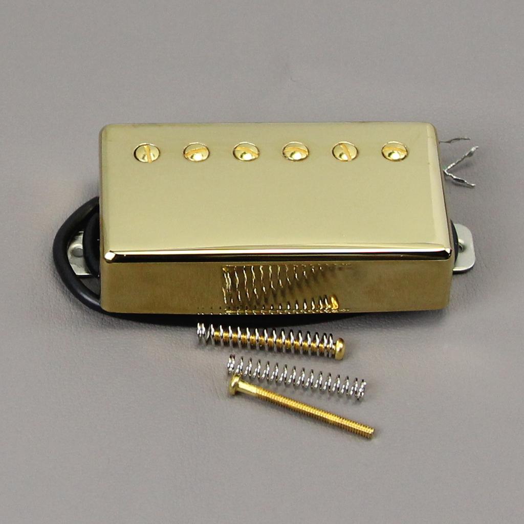 FLEOR 1PC LP Guitar Alnico 5 Humbucker Pickup 4-Conductors Neck or Bridge Electric Guitar Parts