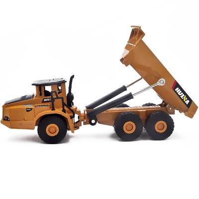 New Product 1:50 Alloy Dump Truck Model,children's Simulation Engineering Vehicle Toy,free Shipping