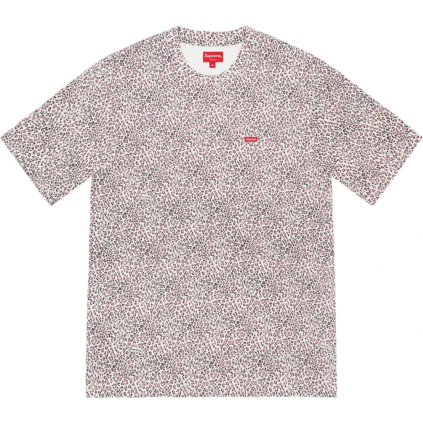 Supreme Small Box Tee Leopard XL