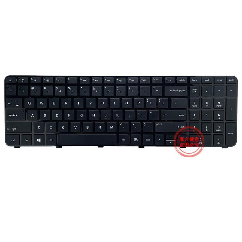 Compatible Keyboard for HP Pavilion DV7 Series: DV7-6000, DV7-6C40, DV7-6050, DV7-6C80, DV7-6200 - AR/RU Layout