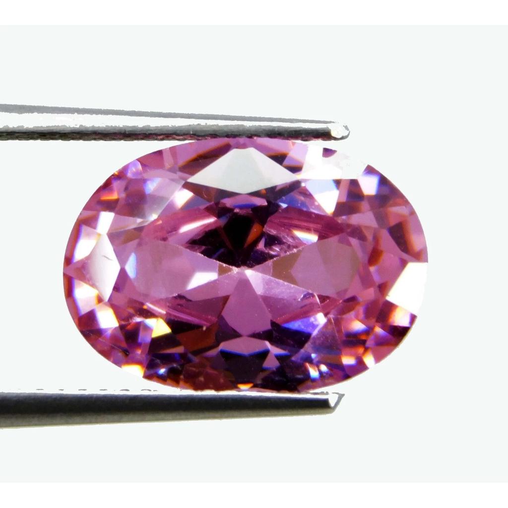"BEAUTIFUL" 7.50 Ct Natural Cambodian Pink Zircon Oval Cut Best Loose Gemstone