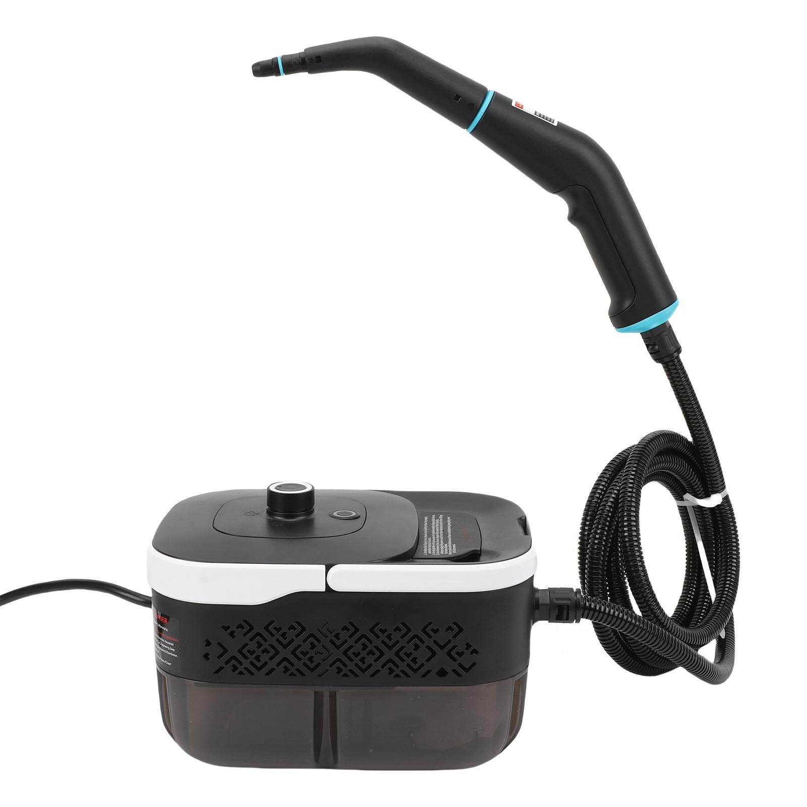 1250ML Handheld Pressurized Steam Cleaner 6 Levels Steam Cleaning Machine 4Bar High Pressure with 6.56ft Hose for Type 2