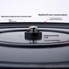 Practical 8" 20cm Black Plastic Turntable Round Bonsai 360 Rotating Turntable For Monitor TV Turntable