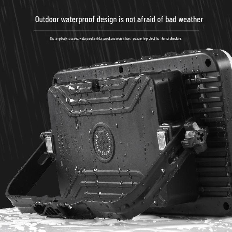 Rechargeable LED Outdoor Lamp for Night Markets & Camping: Super Bright, Long Battery Life