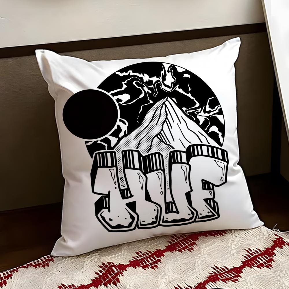 Brand HHuf Fashion Cushion Cover Reversible Soft Durable Pillow Cover Home  Car MultiScene Use for Daily Comfort
