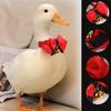 Adjustable Pet Collar Creative Bird Bow Tie Cute Goose Necklace  Bird Grooming Accessories