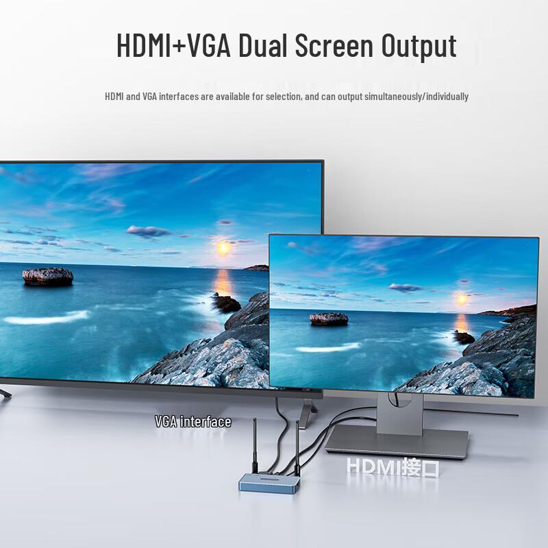 MT-viki 4K Wireless HDMI VGA Screen Projector