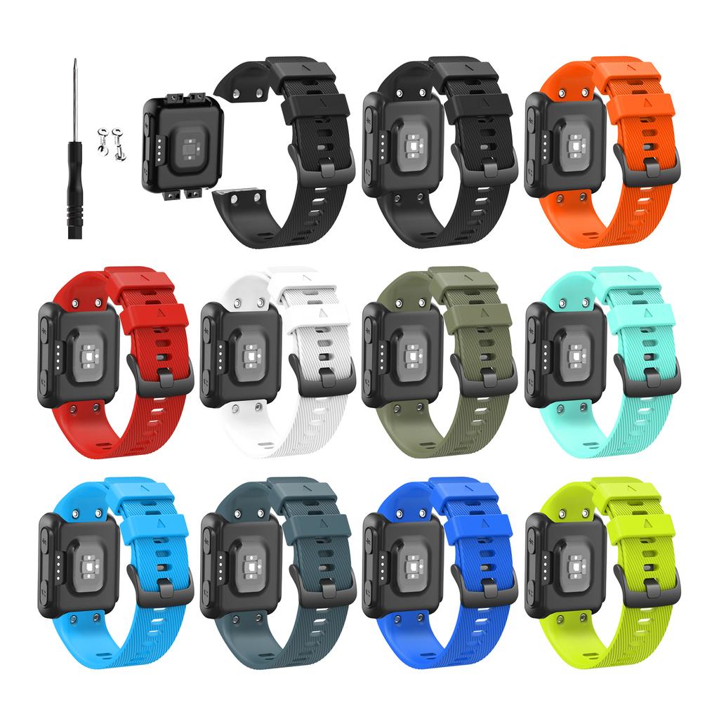 Wristband For Garmin Forerunner 35 Smart Watch band Silicone Wriststraps For Garmin Forerunner 30 Strap Watchstrap Bracelet