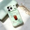 Iced Coffee for Apple Xiaomi Oppo Matte Phone Case iPhone17/16Pro Niche Huawei Mate Female