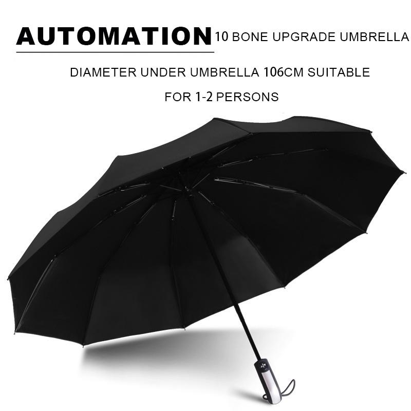 

Зонт солнцезащитный мультяшный солнечный дождливый автоматический складной студенческий портативный зонт тент аксессуар для отдыха на природе чёрный