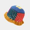 Hand-Crochet Hollow Floral Bucket Hat - Artistic Knit Vacation Hat for Women Breathable & Bohemian Style Crochet Cap