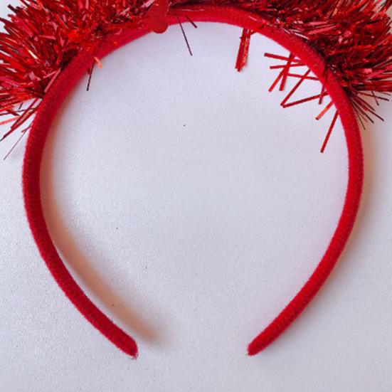 Haarreif Romantisches Rotes Herz Dekor Stirnband Valentinstag Hochzeiten Partys Liebe Ausdrücken Geschenk Haaraccessoire