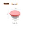 Reusable Sauce Cup with Macaron Lid - 304 Stainless Steel, 40/50/70ML, Portable Dipping or Seasoning Dish.