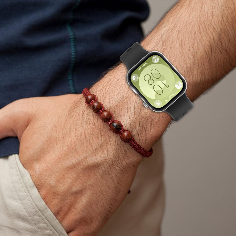 Silicone Strap Waterproof Strap Band Bracelet Replacement Adjustable Watch Bands Wrist Strap for Huawei Watch Fit 3 Accessories