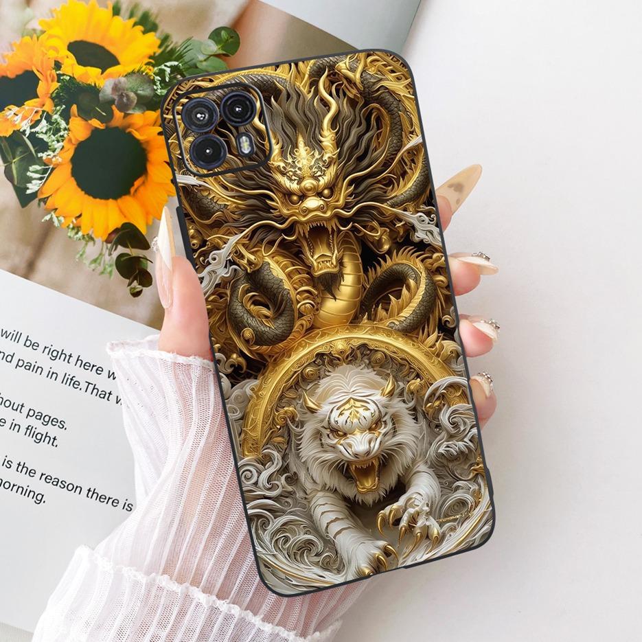 For Motorola Moto G50 5G Case XT2149-1 Cute Lion Luxury Painted Cover Soft TPU Matte Phone Case For Motorola G50 MotoG50 5G Bags
