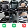 2Pcs Car Steering Wheel Paddle Shift DSG Extension For Jaguar XF XE XJ F-PACE F-TYPE X760 X250 X260  For Land Range Rover