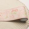 A Roll Self-Adhesive Waterproof PVC Wall Decal Fresh 3D Flower Border Wall Sticker New Wallpaper Bedroom 3D 10.5cmx5m