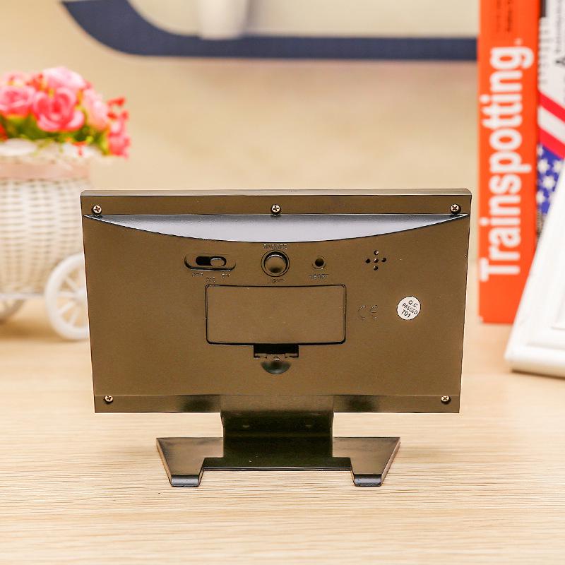 LCD voice-controlled perpetual calendar clock Electronic watch Fashion digital perpetual calendar