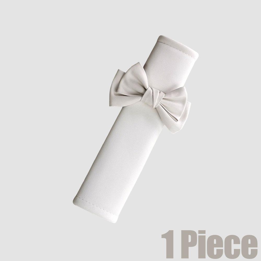 1pc Bow Tie Shoulder Pad Car Seat Belt Small Interior Decoration Protection Cartoon Creative Insurance Cover Car Accessories
