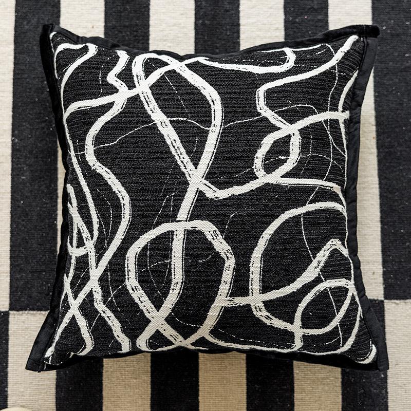Vintage Style Sofa Cover Pillow Classic Retro Living Room Decorative Sofa Cushion Covers Elegant Decorative Pillow Covers 45x45
