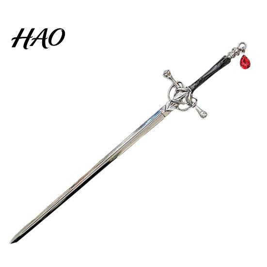 Lady Hairpin Ladies Ancient Sword Bright Luster Plating Smooth Wedding Hair Stick Surface Chinese Anti Fall Accessories