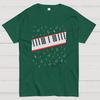 Beat It Piano Keys Cotton Casual Cool Loose T-Shirt