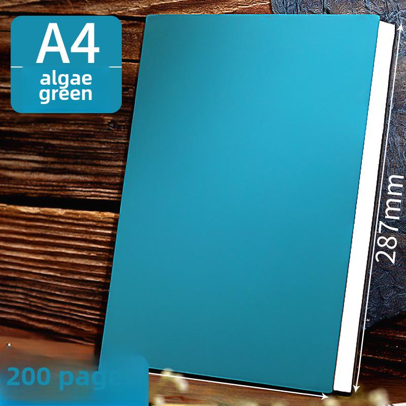 Thickened Sheepskin Business Notebook with Custom Logo - Available In A4, A5, B5 Sizes, Horizontal Line.