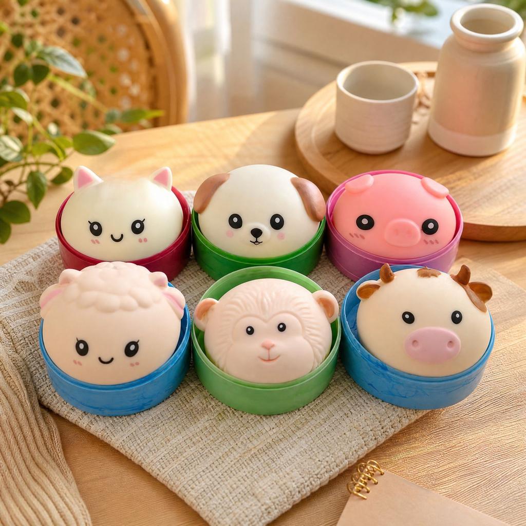 Flour Toy Slow Rising Sensory Toys for Kids and Adults
