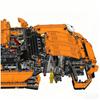 Orange Supercar 1:8 42056 Building Blocks 2704pcs Compatible with Legoed Christmas Gift for Adults Kids