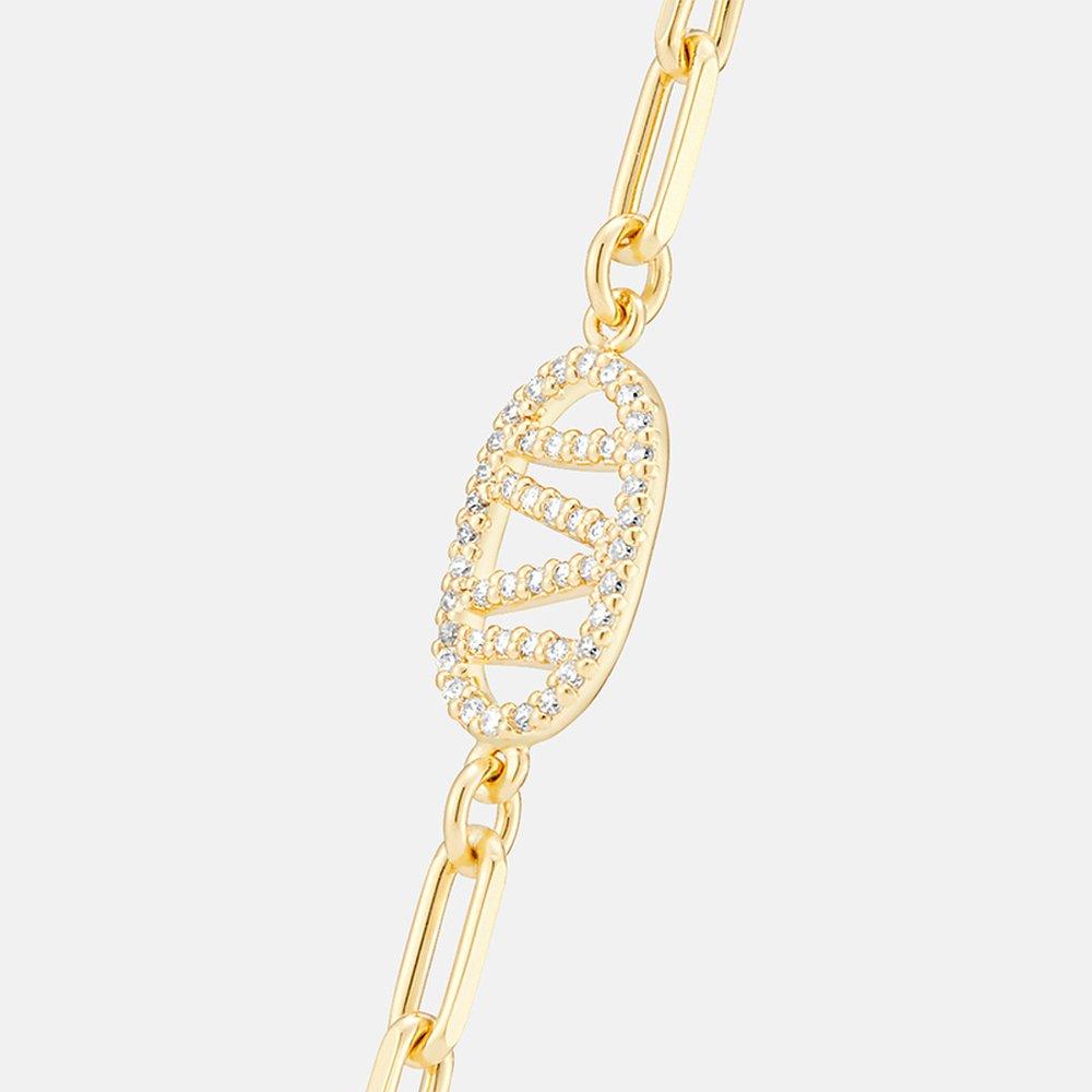 Anello Silver Yellow Bracelet A223Sb2008Ypa .