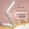 USB Rechargeable Folding LED Desk Lamp - Eye Protection Study & Reading Light for Students