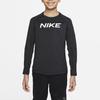 Nike Dri-Fit Long Sleeve Training Top Kids Tops Black DM8529-010