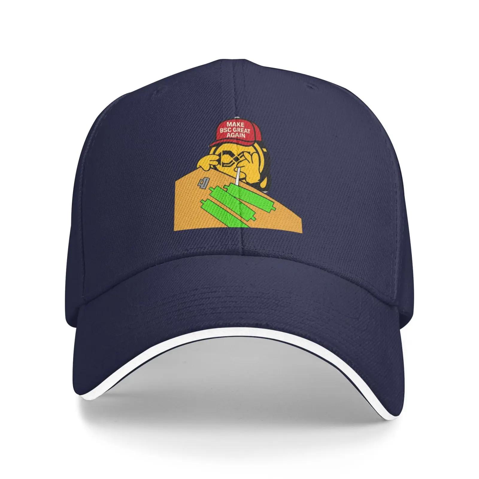 Make Bsc Great Again Print Baseball Cap Unisex Adjustable Sandwich Hat Vintage Outdoor Summer Travel Sun Snapback Baseball Cap