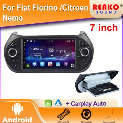 7inch AI 1din Android Car Radio Multimedia Video Player for Fiat Fiorino / Citroen Nemo / Peugeot Bipper GPS Carplay 4G RDS