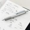 penco Drafting Ballpoint Pen 0.5 mm Short Aluminum Barrel, Silver (FT181)