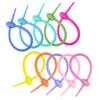 10/20pcs Reusable Silicone Cable Wire Organizer Winder Storage Bag Ties Food Saver Earphone Line Tidy Clips