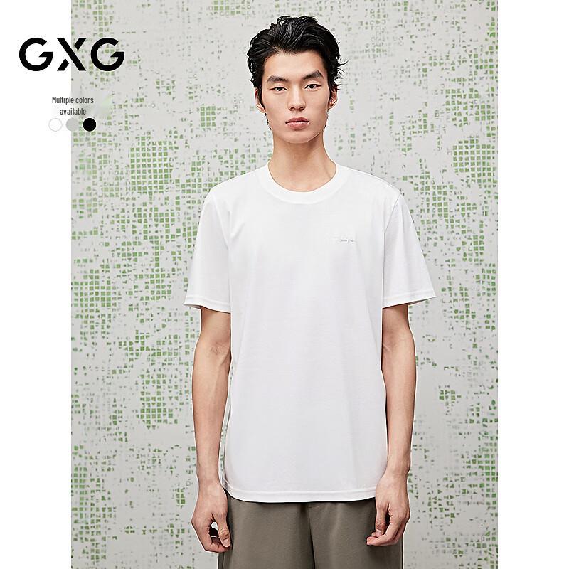 GXG Men's Round Neck Short Sleeve Knit T-Shirt