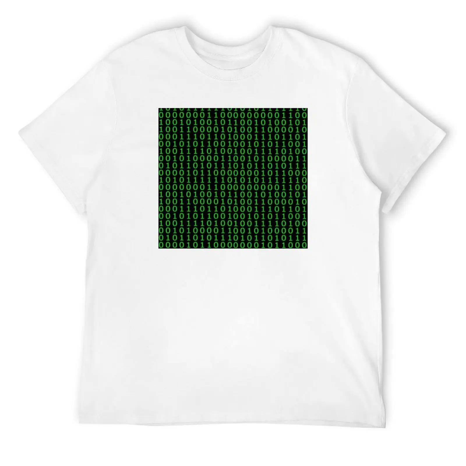 Футболка Binary Finery, винтажная уличная одежда, простые мужские футболки S