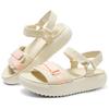 Skechers Pop Ups 3.0 Comfortable Versatile Velcro Platform Beach Sandals Women Sandals Beige 114807-NAT
