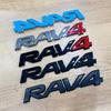 OAOV1 Car Trunk Suitcase Sticker RAV4 Car Logo Is Suitable for Toyota RAV4 Car Decoration Refit Parts Accessory 3D ABS