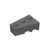 Non-Toxic Moc 10Pcs 6565 Wedge 3X2 Left Building Blocks Kit Corner Plate Board Bricks Educational Particle Diy Toys Children Birthday Gift